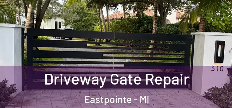 Driveway Gate Repair Eastpointe - MI