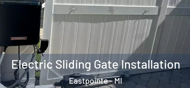 Electric Sliding Gate Installation Eastpointe - MI