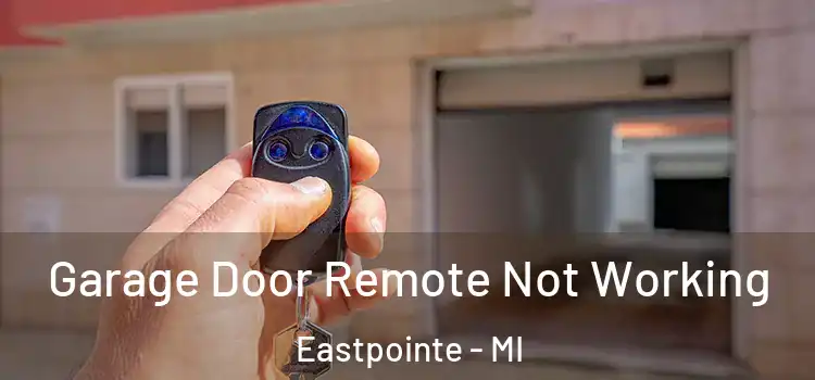  Garage Door Remote Not Working Eastpointe - MI